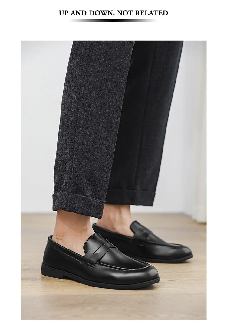 New Fashion Blue Men's Loafers Shoes Big Size 46 Suede Leather Shoes Men Slp-on Casual Shoes for Men Footwear mocassins hommes