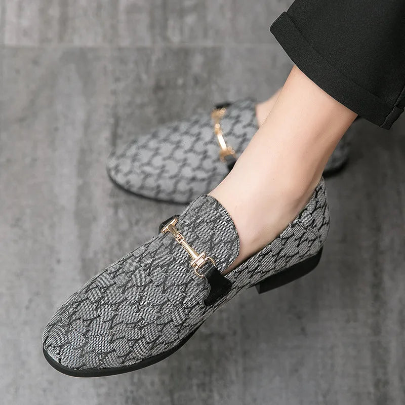 2025 Classic Luxury Man Moccasin Shoes Fashion Designer Men Loafers Comfortable Flat Shoes Slip On Casual Dress Shoes For Men