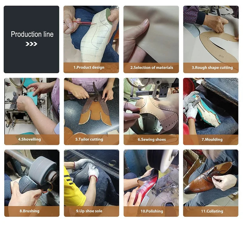 Customized Loafers For Mens Penny Casual Man's Daily Wear Comfortable Office Party Fashion Dress Footwear Handmade Leather Shoes