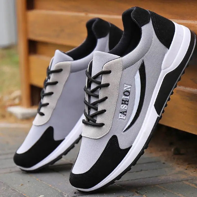 2025 New Men's Sneakers Retro running Shoes for men Thick Bottom patchwork male Sports shoes Trendy Sneakers male Zapatos Hombre